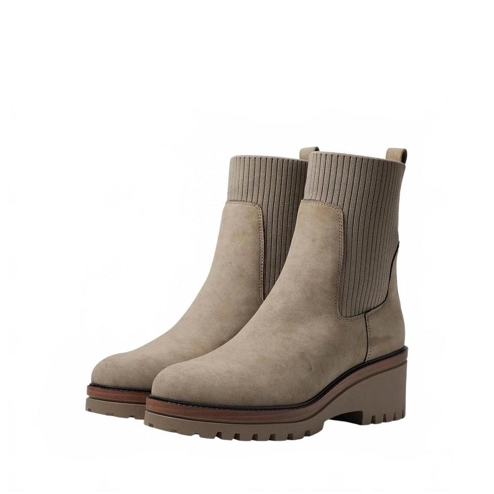 NEW MIA women's soraya chelsea boots in taupe